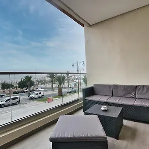 Appartement New Luxury 135sqm Terrace Seafront Unlimited Wi-fi, Agadir